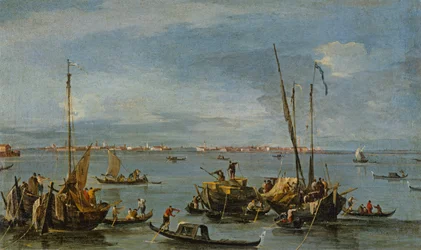 Blick von den Fondamente Nuove in Venedig in Richtung Murano
